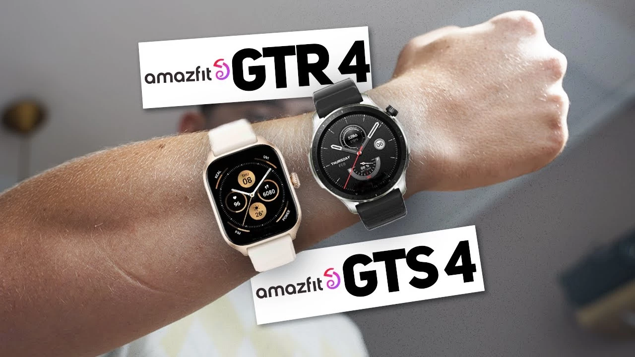 Amazfit GTS 4 VS Amazfit GTR 4